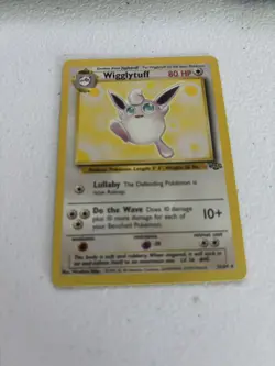 Pokemon Wigglytuff 32/64 Jungle Rare Vintage WOTC 1999 Pokemon Card LP - Image 1