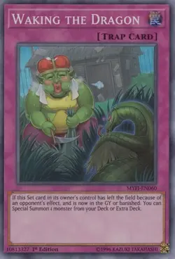 MYFI-EN060 Waking the Dragon Super Rare 1st Edition Near Mint YuGiOh TCG - Image 1