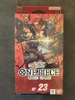 One Piece Card Game ST 23 Red Shanks Starter Deck New Sealed St23 English - Image 1