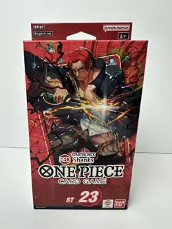 One Piece Card Game Card Game Starter Deck - ST-23 Shanks Ships Now In Hand! - Image 1