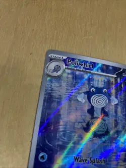 Pokemon TCG Poliwhirl 176/165 Sv: Scarlet & Violet 151 IR NM LP Card See Pics - Image 4