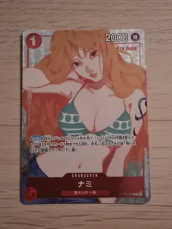 ONE PIECE Card Game Nami OP01-016 R - Premium Girls Edition (For ASIA version) - Image 1