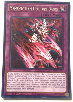 YuGiOh! - Mementotlan Fracture Dance - Rare - Image 1