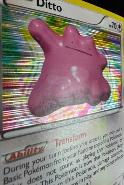 Ditto 108/149 holo rare HP Pokemon Card 2012 (Boundaries crossed) REF#PTC02 - Image 3