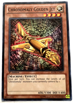 YuGiOh! - Chronomaly Golden Jet - REDU-EN011 - 1st Edition - Common - Image 1