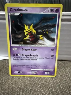 Giratina Lv. 70 28/127 Platinum Holo Rare Pokemon Trading Card Game 2009 LP - Image 1