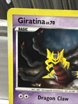 Giratina Lv. 70 28/127 Platinum Holo Rare Pokemon Trading Card Game 2009 LP - Image 2