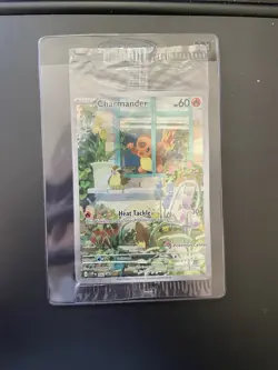 Pokemon Center Exclusive Charmander SVP 044 Scarlet & Violet Promo Card Sealed - Image 1