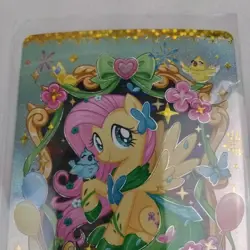 Fluttershy My Little Pony MLP Kayou 15 Years English TCG Card MLPME02-SGR-005L5 - Image 3