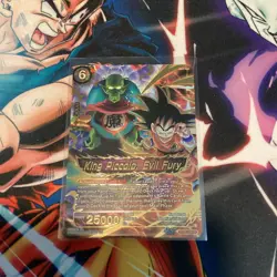 Bandai Dragon Ball Super Card Game King Piccolo, Evil Fury BT29-143 CR - Image 1