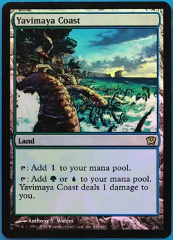 Yavimaya Coast FOIL 9th Edition PLD Land Rare MAGIC CARD (ID# 493875) ABUGames - Image 1