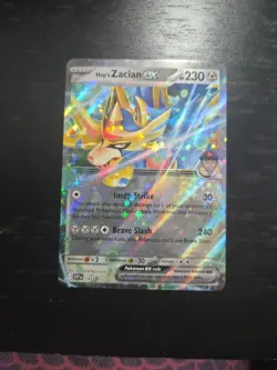 Hop's Zacian ex SVP193 Sv: Scarlet & Violet Promo Cards Holo - Image 1