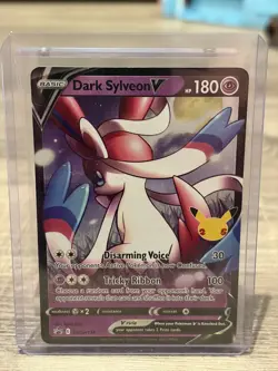 Dark Sylveon V SWSH134 SWSH: Sword & Shield Black Star Promo Cards Holo - Image 1
