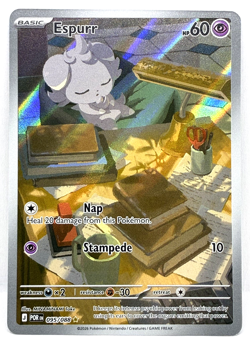 Espurr - 095/088 Pokemon TCG - Perfect Order Illustration Rare Pokemon Card - Image 1