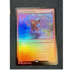 Magic: The Gathering Hexing Squelcher 0145 ECL Rare Creature Foil 2020 - Image 1