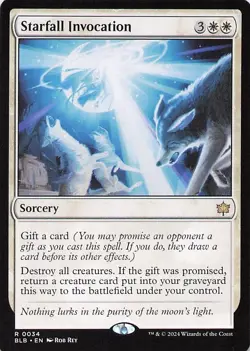 Starfall Invocation Bloomburrow Regular - Image 1