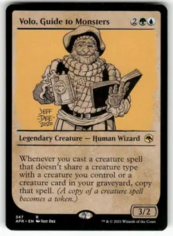 Volo, Guide to Monsters (Showcase) 347 Adventures in the Forgotten Realms MTG NM - Image 1