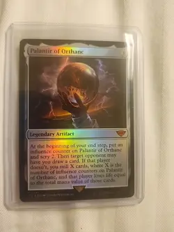 Palantir of Orthanc FOIL Mythic Rare Magic: The Gathering, Lord Of The Rings. - Image 1