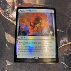 Portal To Phyrexia X1 Mtg Brothers’ War Nm Foil Promo Pack - Image 1
