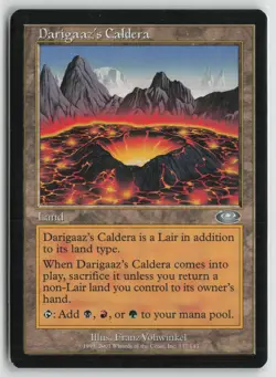 Darigaaz's Caldera Lightly Played 137 Planeshift Magic: The Gathering - Image 1
