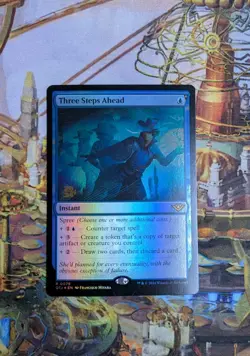 MTG Three Steps Ahead - Pre - OTJ Rare - Mint - Image 1