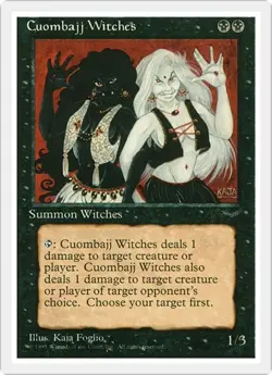 CUOMBAJJ WITCHES x4 mtg NM Chronicles 4 Common - Image 1