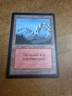 MTG Beta Edition 1993 Vintage Magic! NM Mountain - Image 1