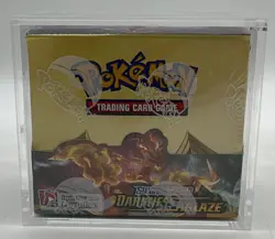 Pokemon TCG Darkness Ablaze Booster Box SEALED w/Acrylic Case - Image 1