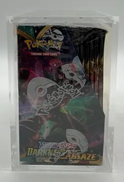 Pokemon TCG Darkness Ablaze Booster Box SEALED w/Acrylic Case - Image 4