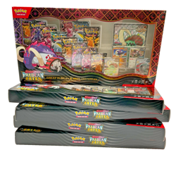 Lot of (5) Pokemon Paldean Fates Great Tusk & Iron Treads ex Premium Collection - Image 1