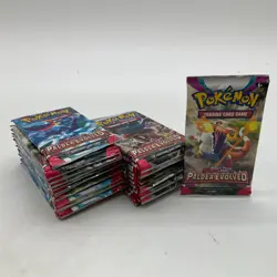 Lot of (27) Pokemon TCG Paldea Evolved Booster Packs SEALED w/Display - Image 2