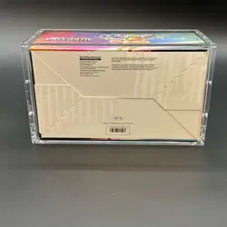 Pokemon TCG S&V Prismatic Evolutions Booster Bundle Display Case w/Acrylic Case - Image 4
