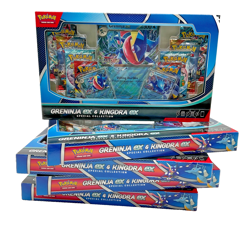Lot of (5) Pokemon TCG Greninja & Kingdra ex Special Collection Boxes SEALED - Image 1