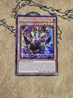 Yugioh Mimighoul Master MP25-EN096 1st Edition Prismatic Secret Rare NM - Image 1