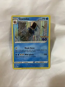 Gyarados 22/78 Rare Holo | Pokemon GO | Pokemon Card - Image 1