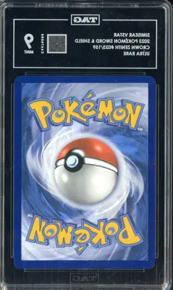 2023 Pokemon SWSH Crown Zenith Ultra Rare #023 Simisear VSTAR TAG 9 MINT - Image 2