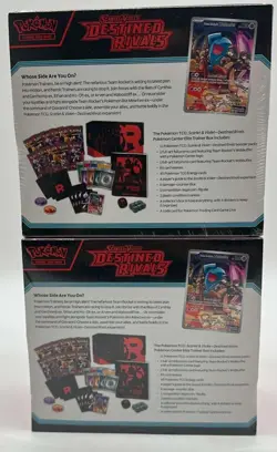 Lot of (2) Pokemon Center Destined Rivals PC Elite Trainer Boxes SEALED PC ETB - Image 5