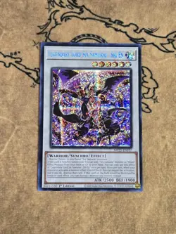 Yugioh Legendary Lord Six Samurai - Shi En MP25-EN107 Prismatic Secret Rare NM - Image 1