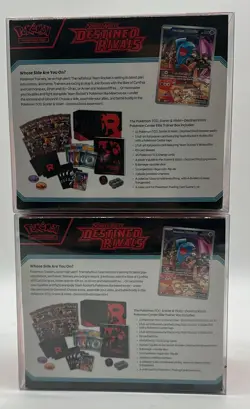 Lot of (2) Pokemon Center Destined Rivals PC Elite Trainer Boxes SEALED PC ETB - Image 3