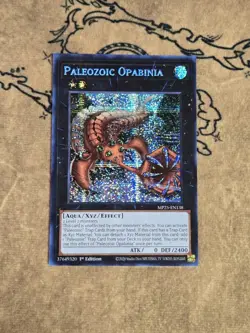 Yugioh Paleozoic Opabinia MP25-EN138 1st Edition Prismatic Secret Rare NM - Image 1
