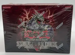 YU-GI-OH!. DINOSAURS RAGE STRUCTURE DECK 1ST EDITION SEALED DISPLAY 8 DECKS - Image 1