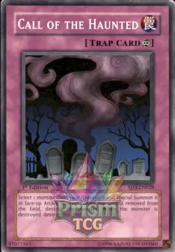 1st Ed Call of the Haunted SD3-EN028 Yugioh - Image 1