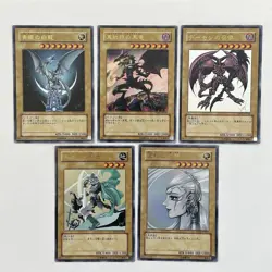 5 Card Yugioh Kazuki Takahashi Complete full set Jump Promo Ultra Rare YAP1 - Image 1