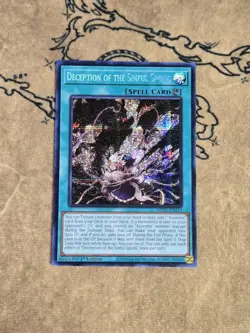 Yugioh Deception of the Sinful Spoils MP25-EN113 Prismatic Secret Rare NM - Image 1