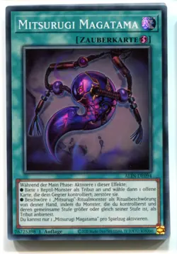 Yu-Gi-Oh! Mitsurugi Magatama Super Rare ALIN-DE094 - Image 1