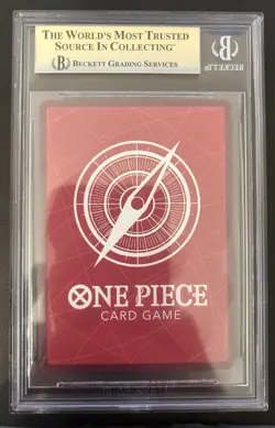 One Piece ST01-001 Monkey D. Luffy Super Pre-Release BGS 10 Pristine - Image 2