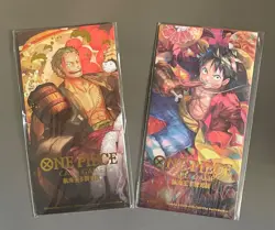 IN STOCK One Piece Game China Exclusive Zoro Luffy 2024New Year Red Packet Promo - Image 1