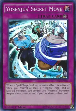 THSF-EN009 Yosenjus' Secret Move Super Rare 1st Edition Near Mint YuGiOh TCG - Image 1