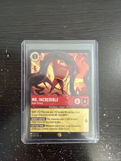 Mr. Incredible - Super Strong 127/204 Wilds Unknown Regular Disney Lorcana NM - Image 1
