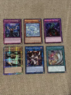 Yu-Gi-Oh! Small Lot Mulcharmy Purulia, Starlight Rare, Impermanence, Trap, Etc - Image 1